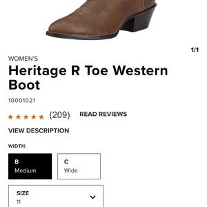 Ariat womens western boots